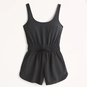 Black Abercrombie Traveler Romper NWOT